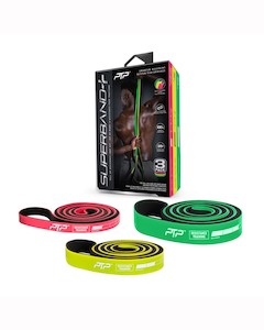 Sporting good wholesaling - except clothing or footwear: PTP SuperBand Dual Colour Combo+ 3 pack