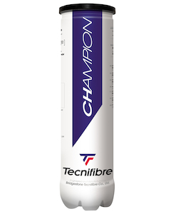 Sporting good wholesaling - except clothing or footwear: Tecnifibre TF Champion One Tennis 4 Ball Tube