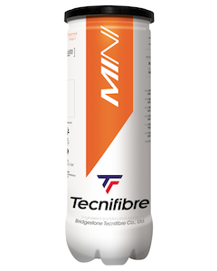 Tecnifibre TF Mini (Orange) Tennis 3 Ball Tube