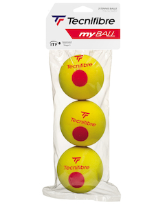 Sporting good wholesaling - except clothing or footwear: Tecnifibre TF My Ball (Foam) Tennis 3 Ball Tube