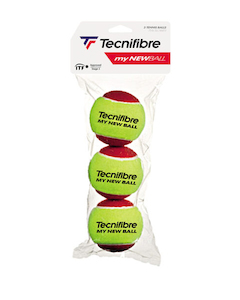 Tecnifibre TF My New Ball (Felt – 75% reduced) Tennis 3 Ball Pack