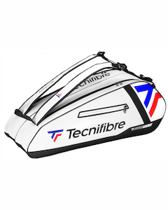 Sporting good wholesaling - except clothing or footwear: Tecnifibre Tour Endurance 6R Bag White