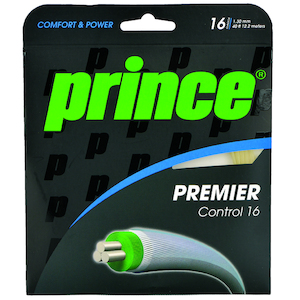 Sporting good wholesaling - except clothing or footwear: Prince Premier Control 16 – Natural Tennis String