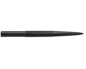 Winmau 32mm Spiral Black Steeltip Points