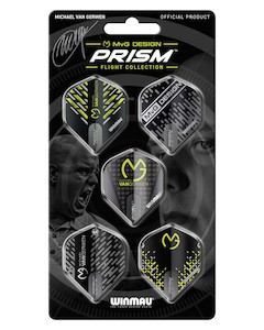 Sporting good wholesaling - except clothing or footwear: Winmau MvG Prism Flight Collection 2