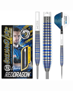 Red Dragon Luke Humphries TX3 Cool Blue SE Dart Set