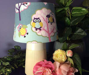 Childrens' Table Lamp | Handmade lamp shade