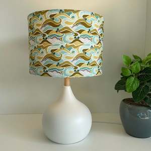 Hills & Trees| Fabric Lamp Shade | Handcrafted