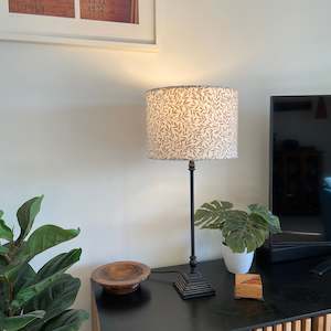 Morris & Co | Lily Vellum Wandle | Fabric Lampshade - Made in NZ