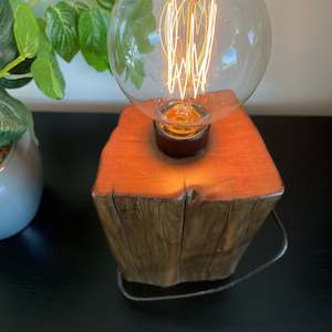 Designer Table Lamp | Handcrafted in NZ | Tōtara Post #43