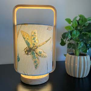 Blue Dragonfly table lamp