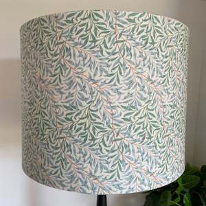 Furniture: Morris & Co Willow Boughs Cream | Handcrafted Fabric lampshade