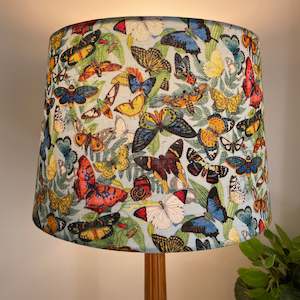 Furniture: Butterfly Heaven | Fabric lampshade | Handcrafted