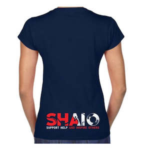 Womens V Neck Tee: Shaio S4 Last Stand Womens V Neck Tee