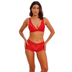 Lingerie: Wacoal Embrace Lace Equestrian Red Short