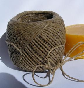 Organic Beeswax Coated Hemp Wick