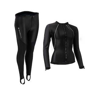 Chillproof Full Zip Top & Bottom Package Womens