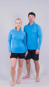 RAPID DRY RASHIE - LONG SLEEVE WITH COLLAR - UNISEX