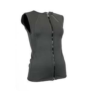 Womens Tops: T2 CHILLPROOF SLEEVELESS FULL ZIP VEST - WOMENS