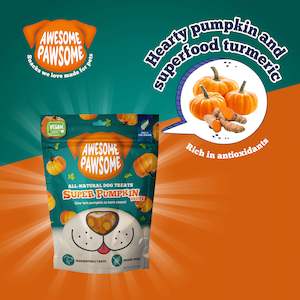 Awesome Pawsome Super Pumpkin Recipe Dog Treats, 85g