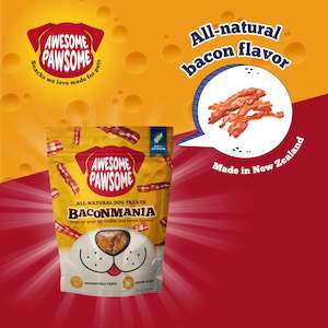 Awesome Pawsome Baconmania Dog Treats, 85g