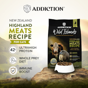 Addiction Wild Islands Highland Meats - Lamb & Beef Cat Food