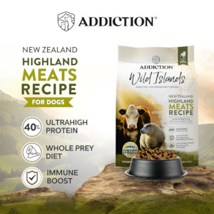 Addiction Wild Islands Highland Meats - Lamb & Beef Dog Food