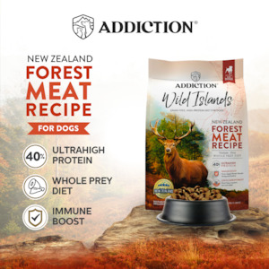 Addiction Wild Islands Forest Meat - Venison Dog Food