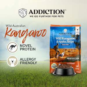 Addiction Wild Kangaroo & Apples Dog Food