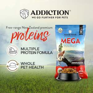 Addiction Mega Grain Free Large Size Dog Kibble