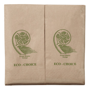 Dinner 1 Ply 8 Fold Eco Choice Napkin – Sharp Serviettes