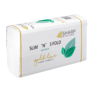 Paper product manufacturing: Gold Line 2 Ply N-Fold Hand Towel – Sharp Serviettes