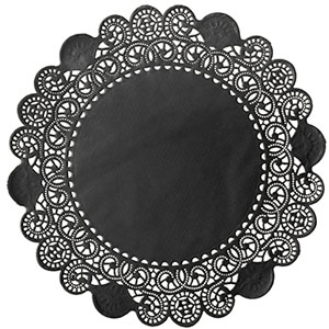 Paper product manufacturing: Paper Lace Doilies Round 12cm – Sharp Serviettes