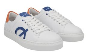 Loci Nine Mens White Sneaker