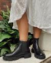 Clothing: St Sana Sutton Boot Black