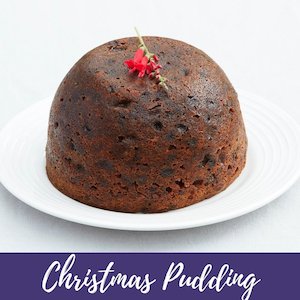 Large Ruth Pretty Chrismas Pudding 750g