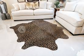 Clothing: LAPCO Leopard Cow Hide Mat