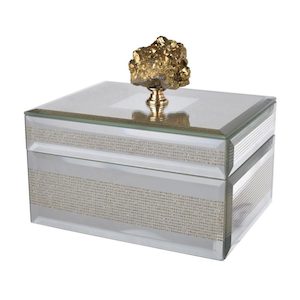 Clothing: Rembrandt Mirror Jewellery Box with Gold Nugget