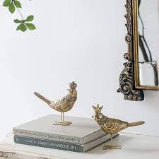 Rembrandt Gold Royal Birds Pair