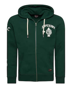 Superdry Vintage Collegiate Ziphood Army Green