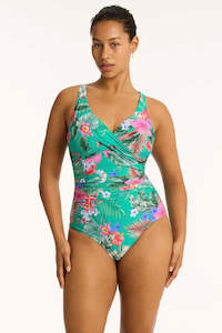 Sea Level Cross Pacifico Cross Front One Piece