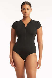 Sea Level Short Sleeve Multifit One Piece