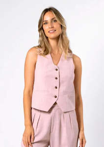 Clothing: Stella+Gemma Beau Waistcoat Rose