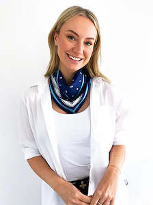 Dark Hampton The Caroline Petite Silk Scarf