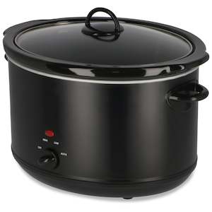 5.6L Slow Cooker - Black