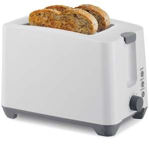 2 Slice White Toaster