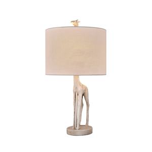 Lexi Lighting: Giraffe Standing Table Lamp - White