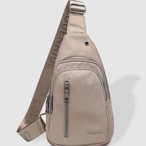 Boyd Nylon Sling Bag - Beige