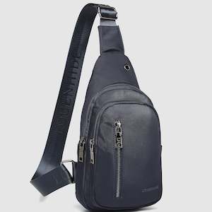 Boyd Nylon Sling Bag - Navy