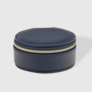 Personal accessories: Jewellery Case - Small Round Sisco | Navy